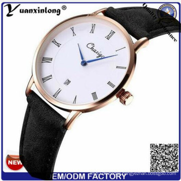 Yxl-506 Stainless Steel Back Case Gold Plated with Single Hands Original Designer Watches